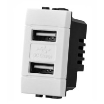 Doppia Presa USB 5V 2,1A Bticino Living Light Compatibile