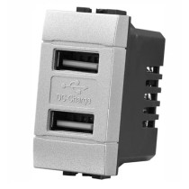 Doppia Presa USB 5V 2,1A Bticino Living Light Compatibile