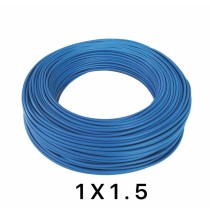 Cavo Elettrico FS17 450/750V Unipolare 1X1.5mm Colore Blu 100mt