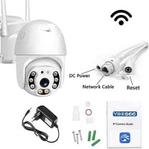 Telecamera IP  PTZ Full HD 1080p WiFI Visione Notturna Audio IN/OUT, Allarme Movimento, Con APP YOOSEE