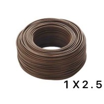 Cavo Elettrico FS17 450/750V Unipolare 1X2.5mm Colore Marrone 100mt