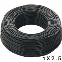 Cavo Elettrico FS17 450/750V Unipolare 1X2.5mm Colore Nero 100mt