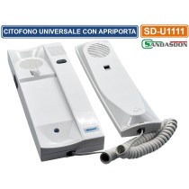 Citofono Universale Compatibile Con Comelit Urmet Conversazione Bilaterale Apriporta