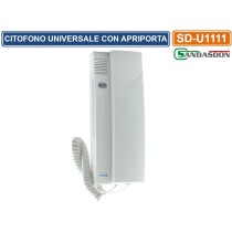 Citofono Universale Compatibile Con Comelit Urmet Conversazione Bilaterale Apriporta