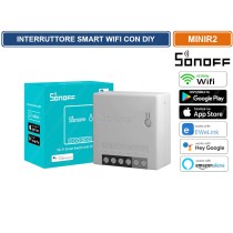 SONOFF MINIR2 Interruttore WiFi Wireless intelligente 2-Way per Smart Home, Funziona con Alexa,Google Home Assistant