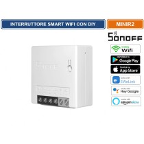 SONOFF MINIR2 Interruttore WiFi Wireless intelligente 2-Way per Smart Home, Funziona con Alexa,Google Home Assistant