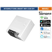 SONOFF MINIR2 Interruttore WiFi Wireless intelligente 2-Way per Smart Home, Funziona con Alexa,Google Home Assistant