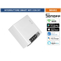 SONOFF MINIR2 Interruttore WiFi Wireless intelligente 2-Way per Smart Home, Funziona con Alexa,Google Home Assistant